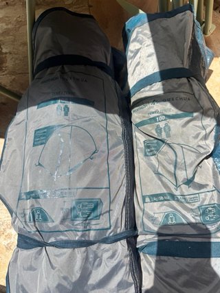 Set Camping Completo: Tiendas, Hornillo, sillas