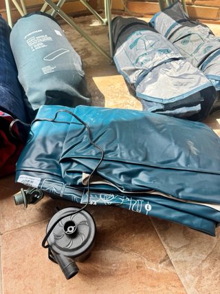 Set Camping Completo: Tiendas, Hornillo, sillas