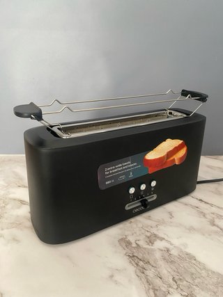 Tostadora Cecotec 980W 2 Rebanadas XL