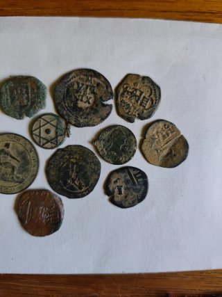Lote 10 Monedas Españolas Antiguas