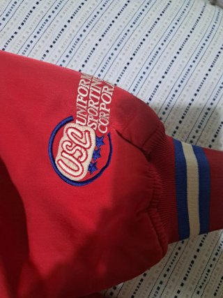 Cazadora Uniform Roja y Azul