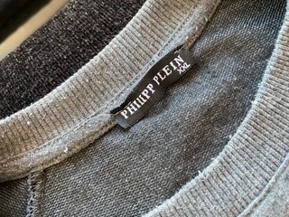 Suéter Philipp Plein Italia Gris