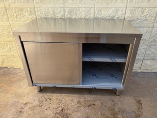 Mesa de trabajo acero inoxidable 1,2m