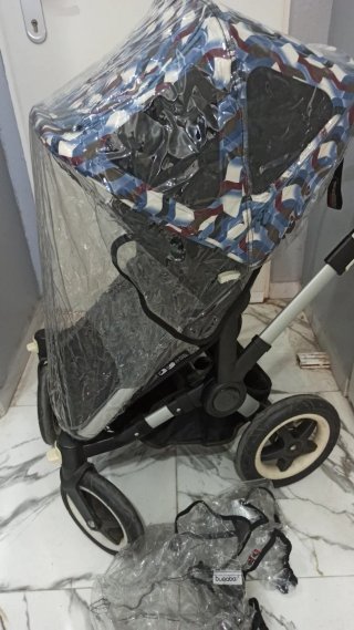 Bugaboo Donkey2 Silla Gemelar Gris