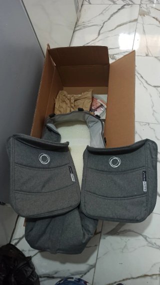 Bugaboo Donkey2 Silla Gemelar Gris