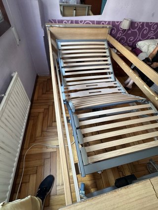 Cama articulada y colchón