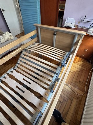 Cama articulada y colchón
