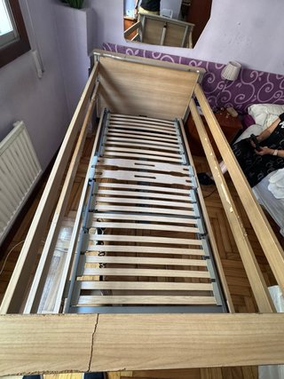 Cama articulada y colchón