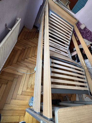 Cama articulada y colchón