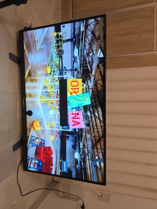 Smart TV 48 Negro y Multicolor