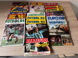 Lote Álbumes Fútbol y Basket Cromos