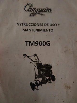 Motocultor Campeón MT900G