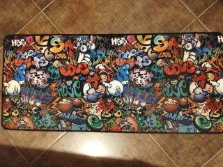 Alfombrilla Gaming Graffiti XL