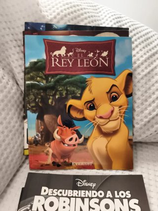 Disney. Lote 6 libros.