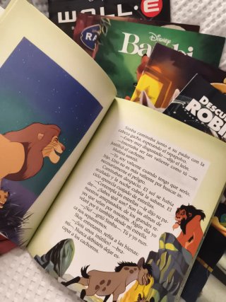 Disney. Lote 6 libros.