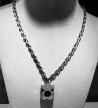 Collar colgante/reloj Tous diamantes