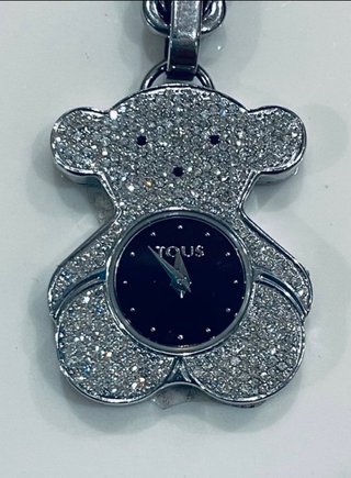 Collar colgante/reloj Tous diamantes