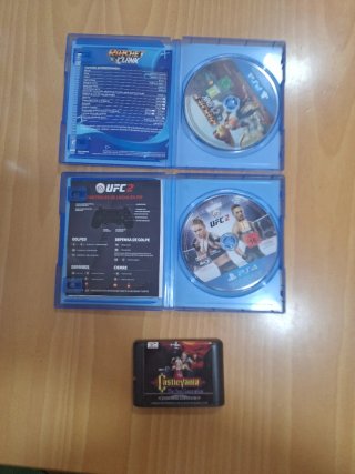 Lote Videojuegos PS2, PS4 y Sega