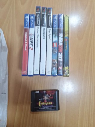 Lote Videojuegos PS2, PS4 y Sega