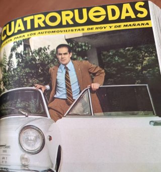 Colección completa revista Cuatroruedas 1964-1969