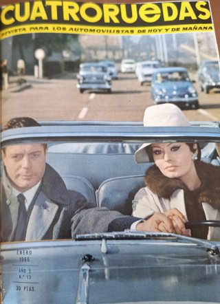Colección completa revista Cuatroruedas 1964-1969