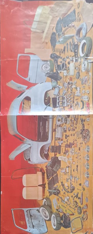 Colección completa revista Cuatroruedas 1964-1969