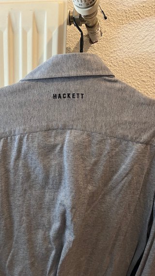 Camisa Hackett Aston Martin Racing Gris Talla L