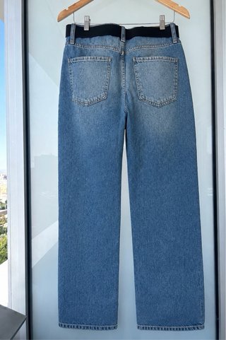 Vaqueros Zara algodón cinturón Talla 38
