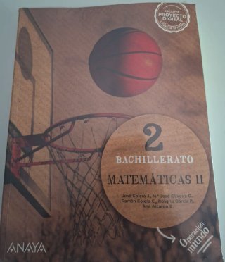 Matemáticas II. 2o de Bachillerato