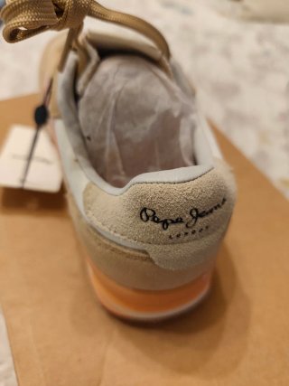 Zapatillas Pepe Jeans Kingston Beige/Naranja