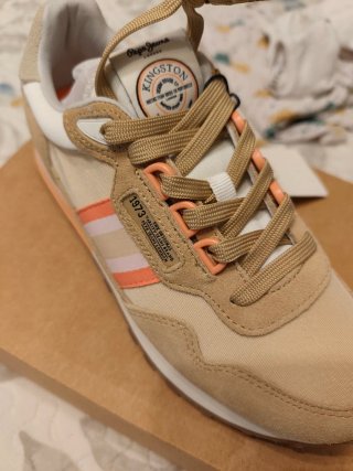 Zapatillas Pepe Jeans Kingston Beige/Naranja