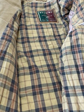 Giubotto vintage donna verde kaki taglia IT 48