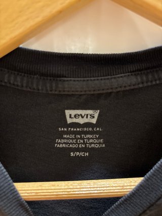 Camiseta Levi's Negra Talla M
