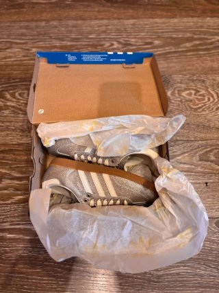 Adidas Samba OG Plata/Blanco Talla 39