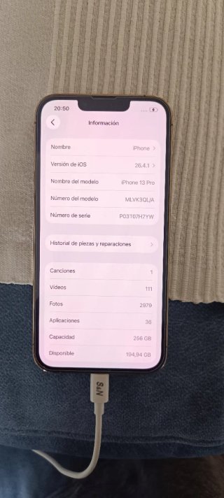 iPhone 13 Pro Dorado