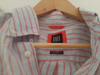 Lote 4 Camisas Hombre Rayas y Cuadros