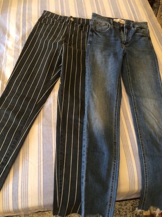 Lote 2 Pantalones Vaqueros Talla 34