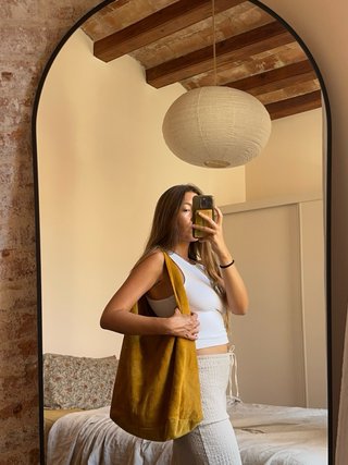 Bolso hobo 100% verdadero cuero, nuevo y espacioso