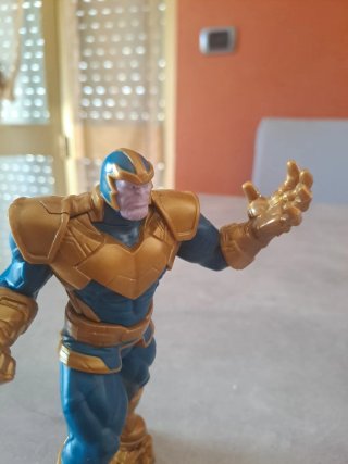 Action Figure Thanos & Iron Man Kinder Sorpresa