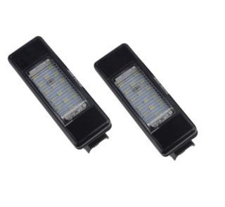 Luces LED Matrícula Citroën/Peugeot