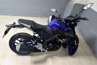 Yamaha MT-125 Naked Negra y Azul