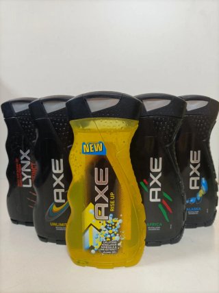 Lote 5 Geles de Ducha Axe y Lynx