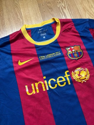 Camiseta FC Barcelona Final London 2011