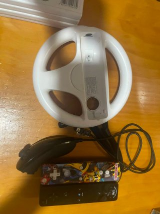 Consola Nintendo Wii Negra + Accesorios + juegos.