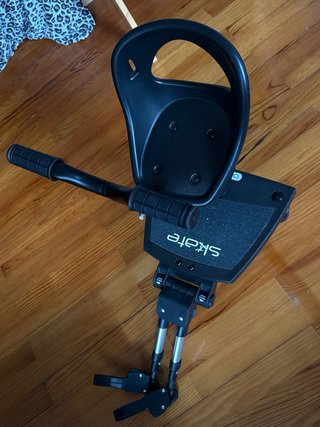 Patinete Be Cool Skate con Asiento Negro