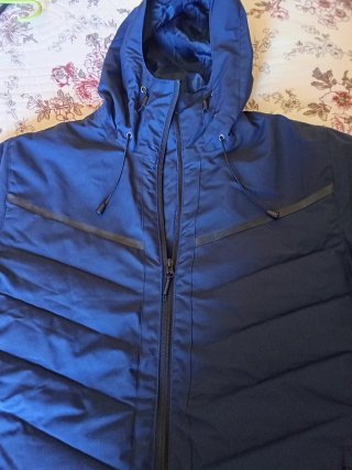 Chaqueta de hombre azul