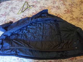 Chaqueta de hombre azul