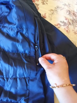 Chaqueta de hombre azul