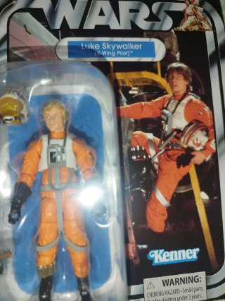 Figura Star Wars Luke Skywalker Pilot X-Wing Kenne