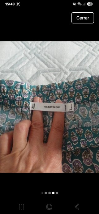 Pantalón Women'secret Talla S Nuevo